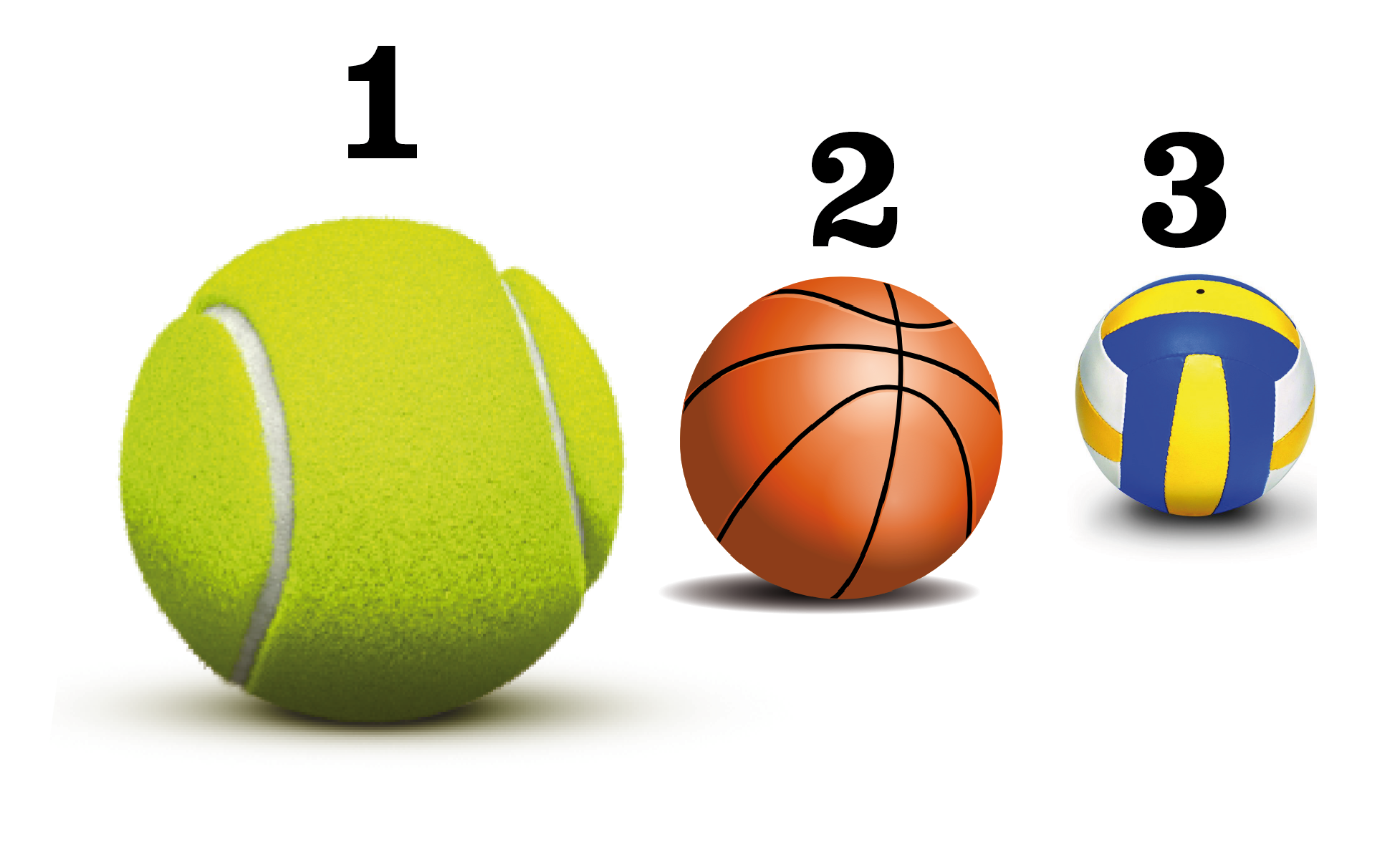 Sample ALz Test-style preview with numbered balls